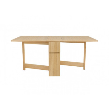 Kungla Drop Leaf Extendable Lunch Table (Oak)